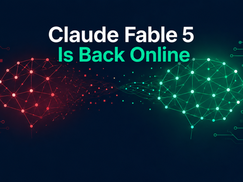 Claude Fable 5 Is Back Online: What Actually Happened