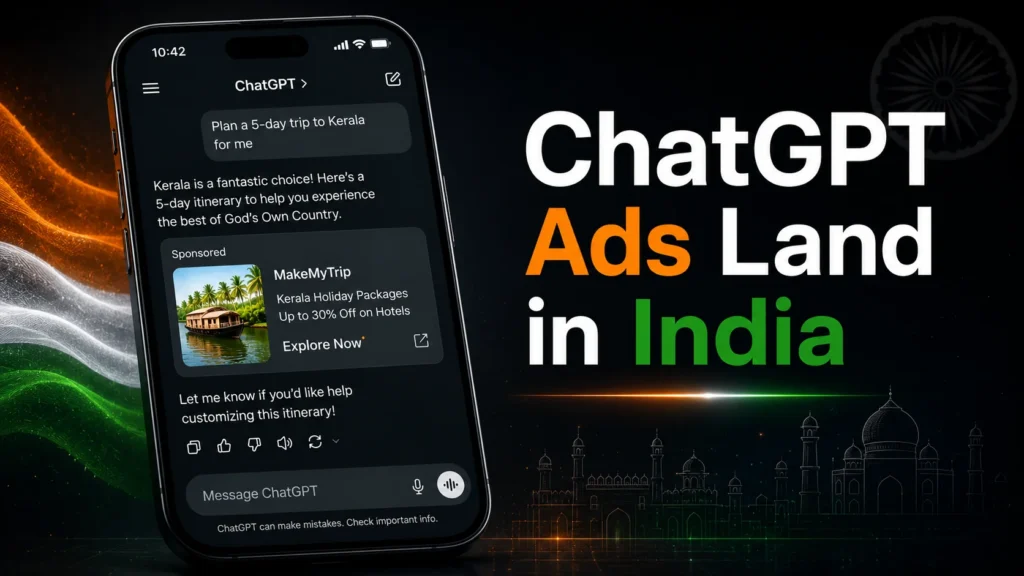 ChatGPT Ads Are Live in India: What Free and Go Users Need to Know