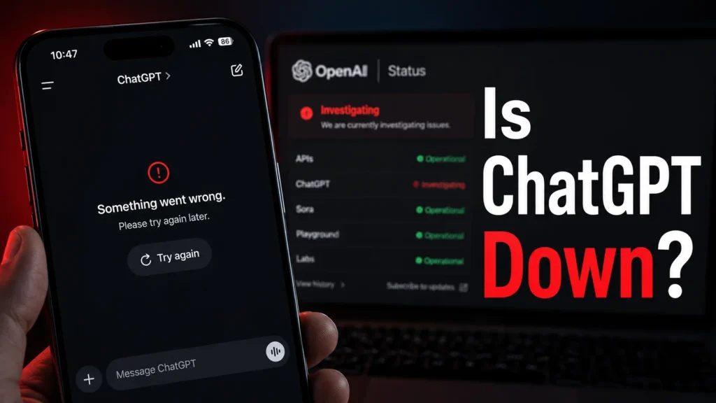 Is ChatGPT Down Today? Here’s What’s Actually Going On (Updated Sept 1, 2026)