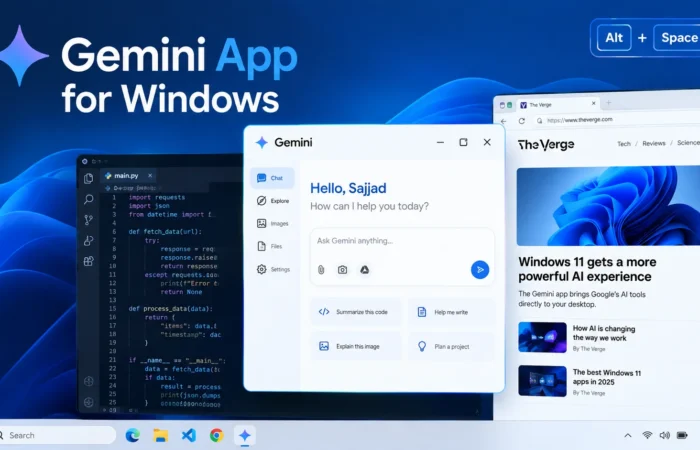 Gemini App for Windows Is Here: How to Download It and Is It Worth Using?