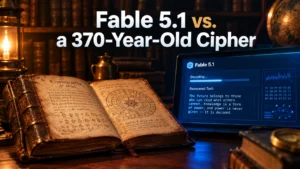 Claude Fable 5.1 Solved a 370-Year-Old Cipher — Or Did It?