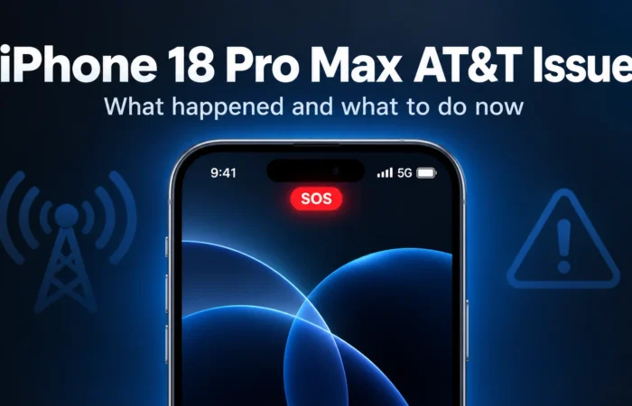 iPhone 18 Pro Max AT&T Issue: What to Do Now